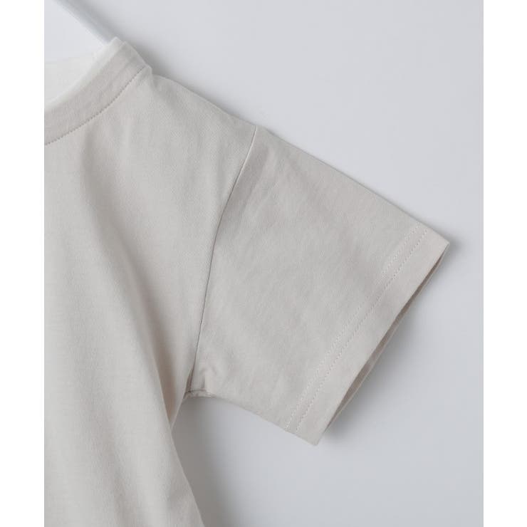 【110-160】キーネックレイヤード風Tシャツ/洗濯機OK | THE SHOP TK | 詳細画像9 