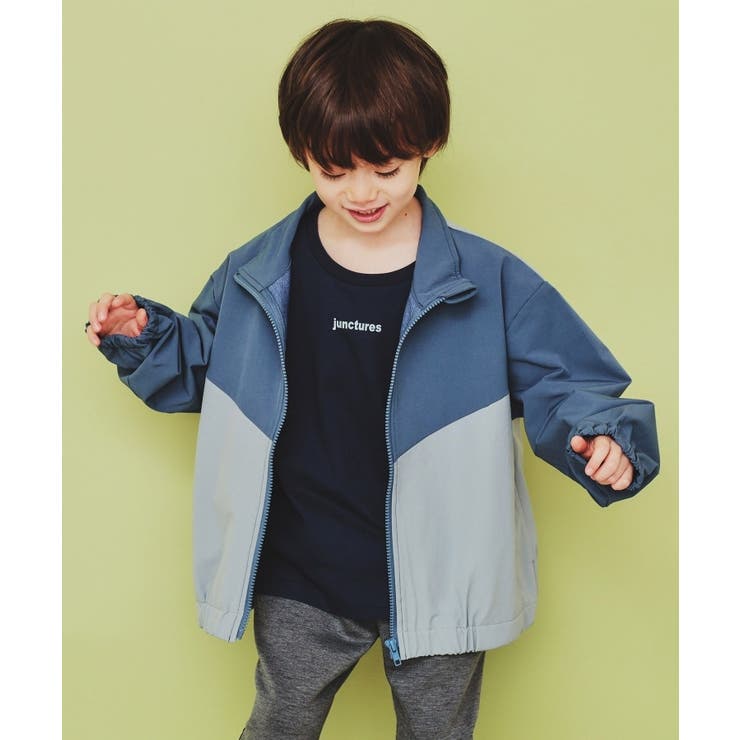 【120-150】配色スタンドブルゾン/洗濯機OK | THE SHOP TK | 詳細画像9 