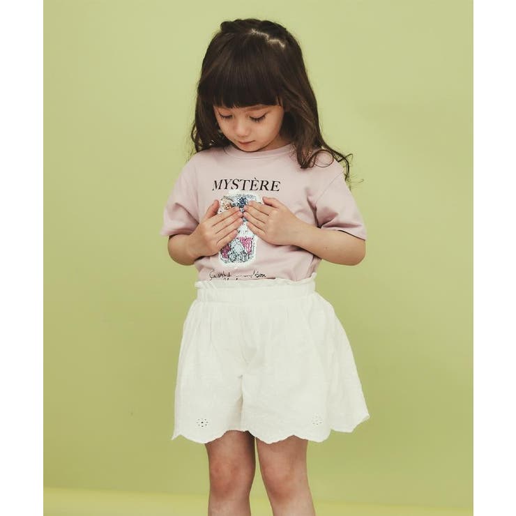 【120-150】スカラップレースキュロットパンツ | THE SHOP TK | 詳細画像6 