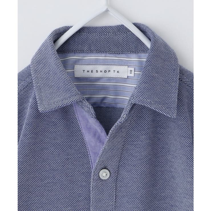 【110-150】カノコポロシャツ/洗濯機OK・パパとおそろい | THE SHOP TK | 詳細画像12 