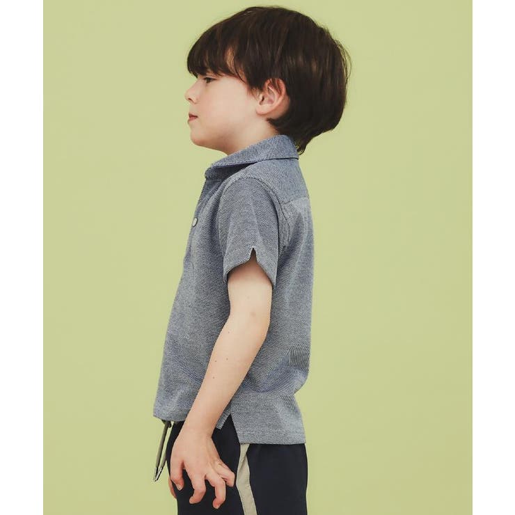 【110-150】カノコポロシャツ/洗濯機OK・パパとおそろい | THE SHOP TK | 詳細画像8 