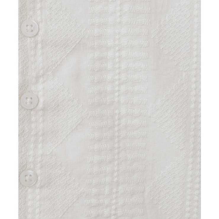 【120-150】刺繍オープンカラーシャツSS | THE SHOP TK | 詳細画像11 