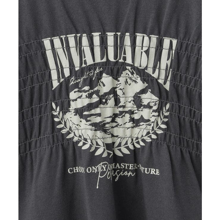 【110-150】シャーリングロゴTシャツ/ママとおそろい・洗濯機OK | THE SHOP TK | 詳細画像18 