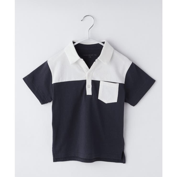 【110－150】切り替えポロシャツ/洗濯機OK | THE SHOP TK | 詳細画像5 