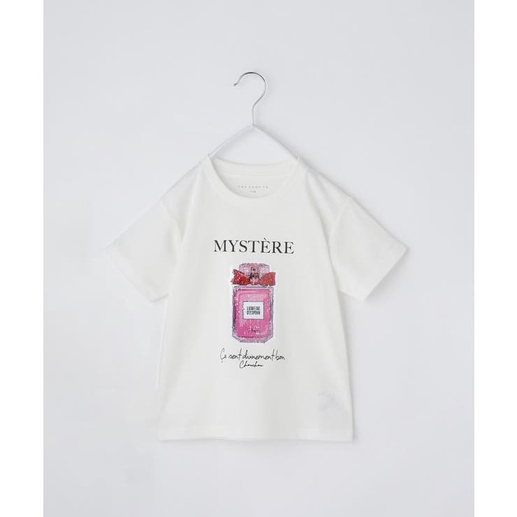 オフホワイト(103) | 【110－150】色が変わる！スパンコール半袖Tシャツ/洗える | THE SHOP TK