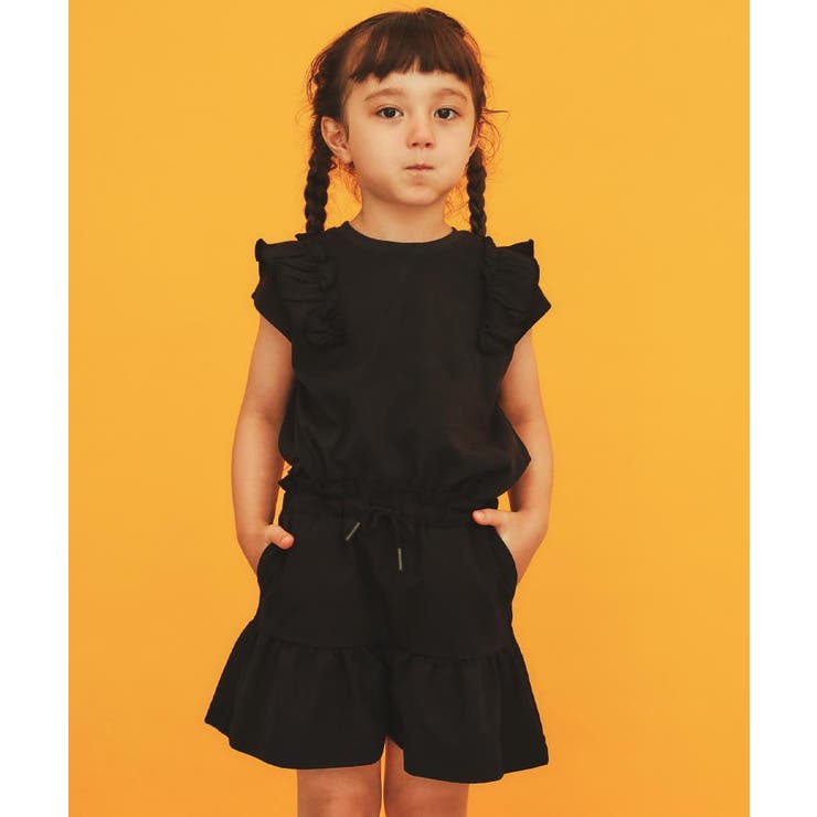 【110－150】涼しい♪フレアキュロットパンツ/洗濯機OK | THE SHOP TK | 詳細画像4 