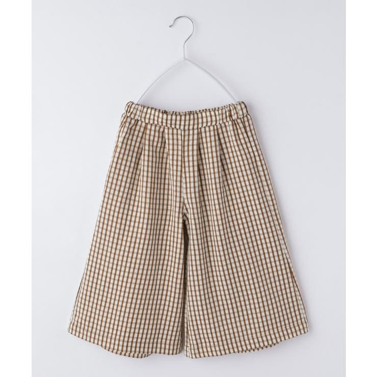 【110-150】ギンガムチェック柄パンツ/セットアップ可・洗濯機OK | THE SHOP TK | 詳細画像5 