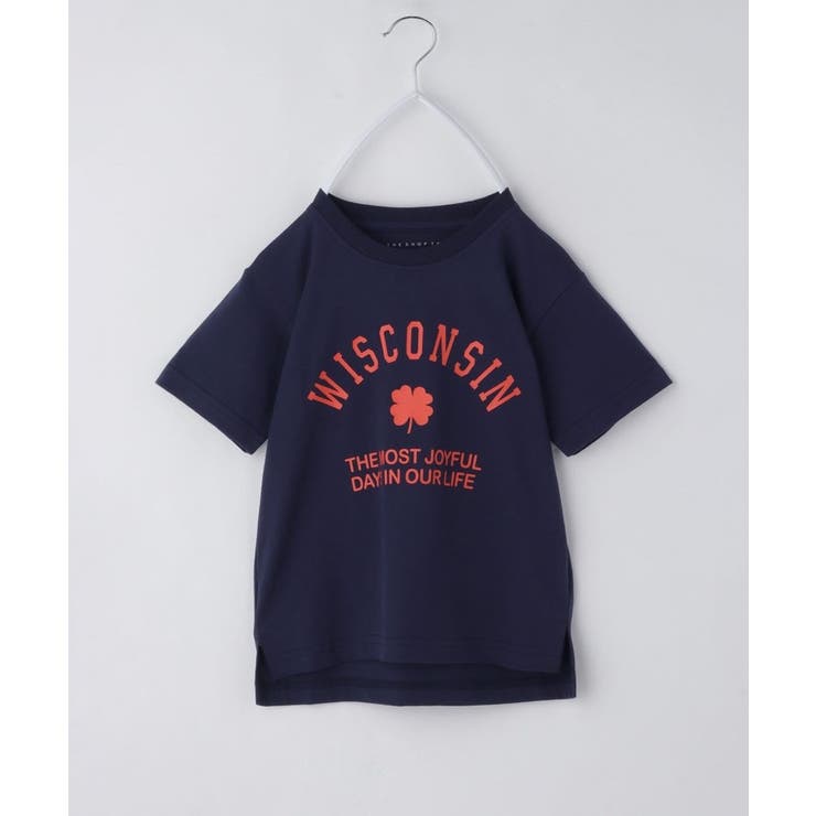 ネイビー(094) | 【110－160/6色展開】コットン半袖Tシャツ/洗濯機OK | THE SHOP TK