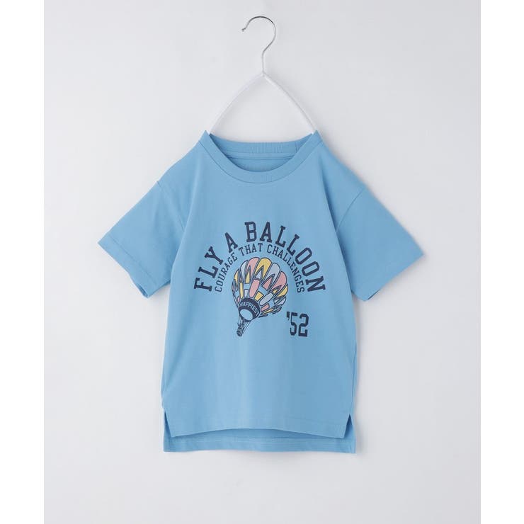 ブルー(491) | 【110－160/6色展開】コットン半袖Tシャツ/洗濯機OK | THE SHOP TK