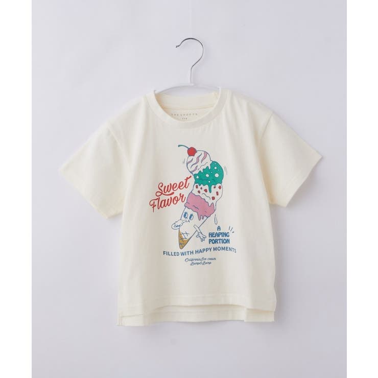 アイボリー(004) | 【110-160】アソートプリントTシャツ 半袖 | THE SHOP TK