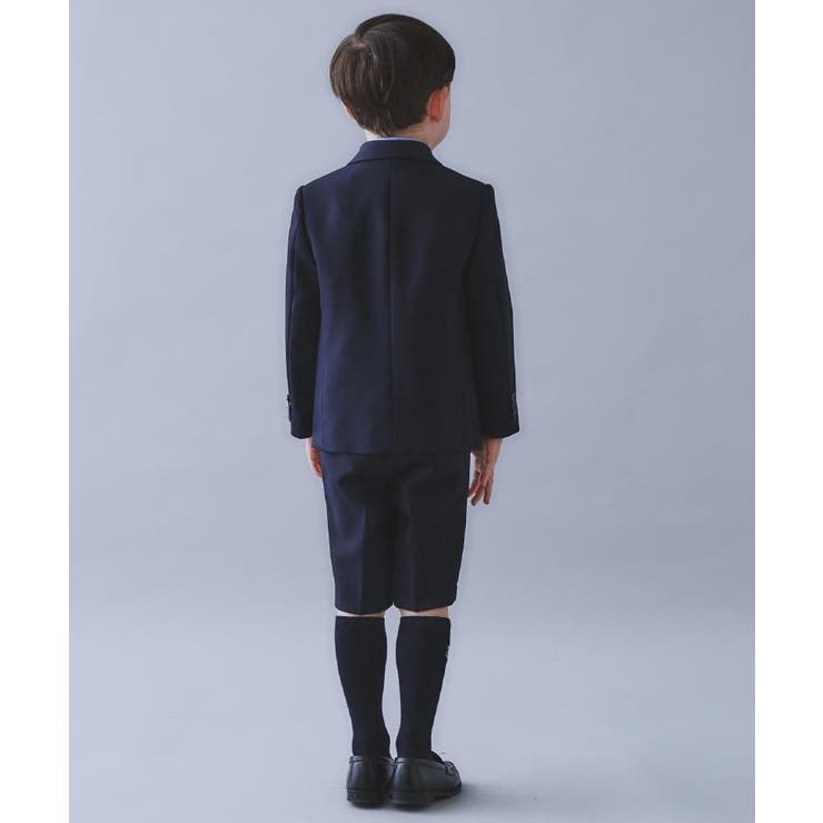 110-130/4点セット】ネイビーセットアップ/入園・卒園・入学[品番