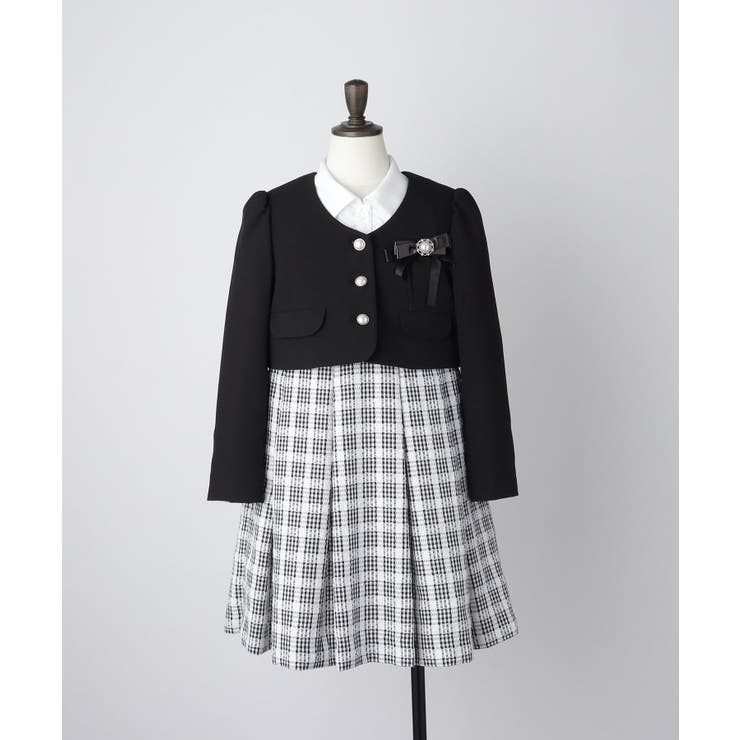 【120-130/3点セット】ジャケット＆チェックワンピース/入園・卒園・入学 | THE SHOP TK | 詳細画像12 