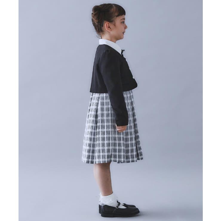 【120-130/3点セット】ジャケット＆チェックワンピース/入園・卒園・入学 | THE SHOP TK | 詳細画像5 