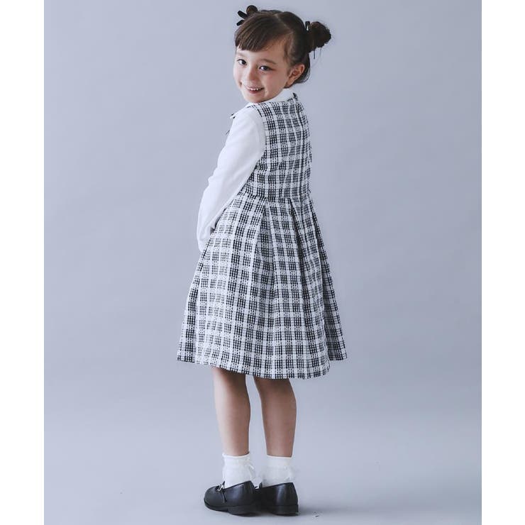 【120-130/3点セット】ジャケット＆チェックワンピース/入園・卒園・入学 | THE SHOP TK | 詳細画像8 