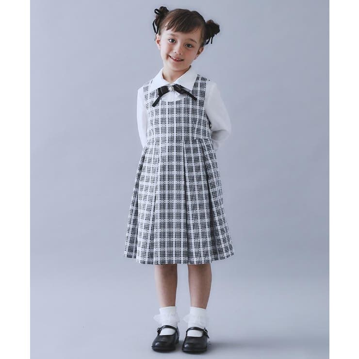 【120-130/3点セット】ジャケット＆チェックワンピース/入園・卒園・入学 | THE SHOP TK | 詳細画像9 