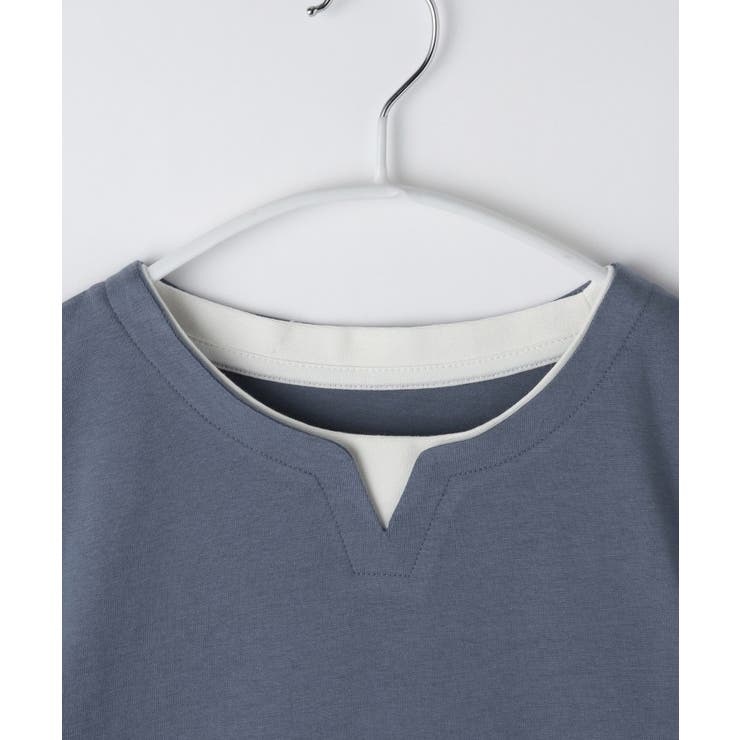 【110－160】キーネックTシャツ | THE SHOP TK | 詳細画像7 