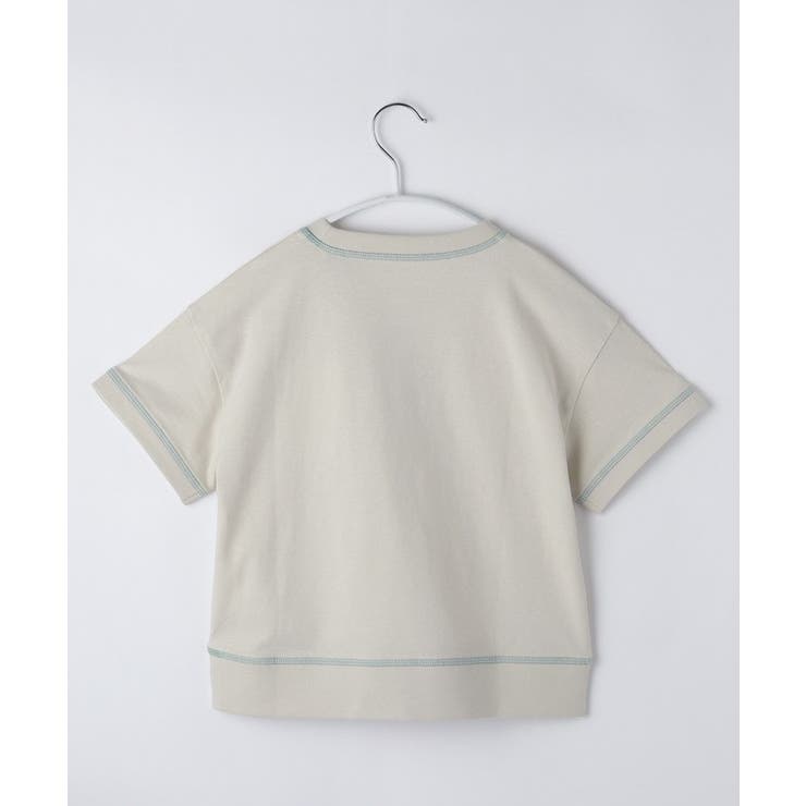 【110－160】配色ステッチガゼットTEE | THE SHOP TK | 詳細画像7 