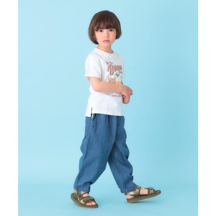 天竺アソート アメカジプリント 半袖Tシャツ ロゴ・キャット・ハンバーガー | THE SHOP TK | 詳細画像6 