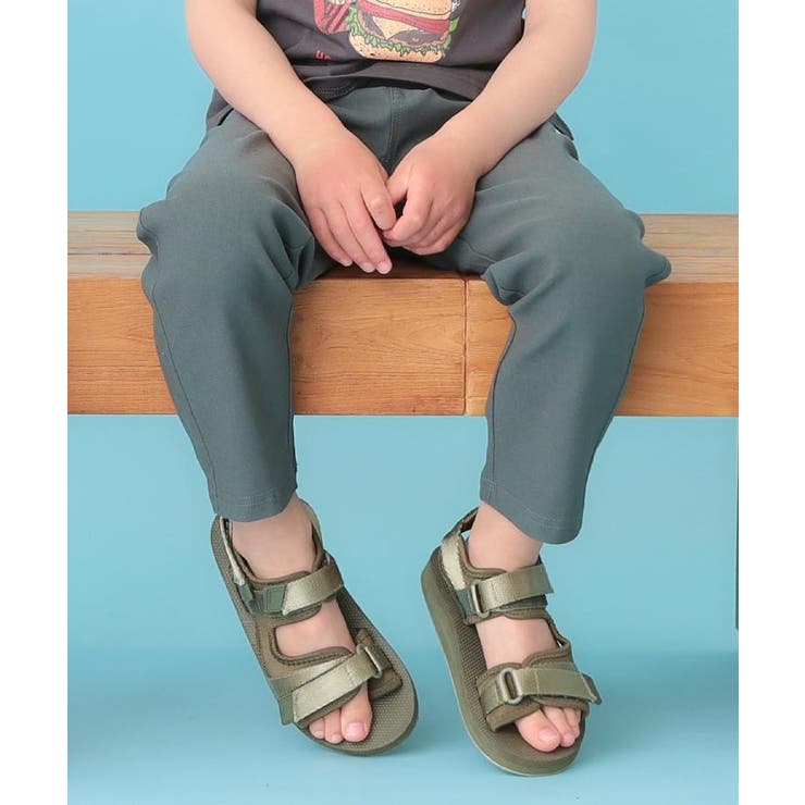 カーキ(027) | 【110-160】ノビールストレートパンツ | THE SHOP TK
