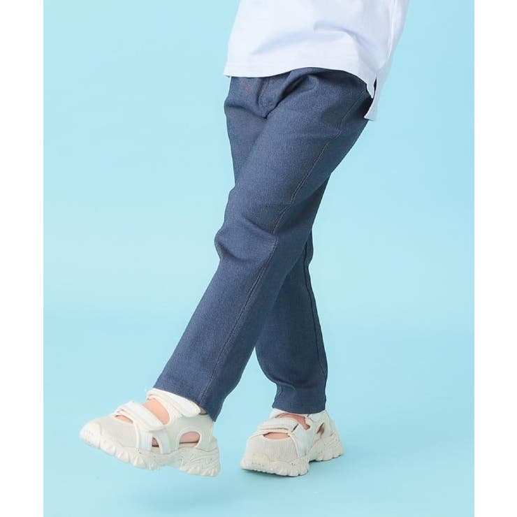 ネイビー(494) | 【110-160】ノビールストレートパンツ | THE SHOP TK