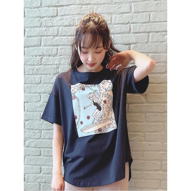 S L レトロプリントbigコラボtシャツ 品番 Wrdw Cutie Blonde キューティーブロンド のレディースファッション 通販 Shoplist ショップリスト