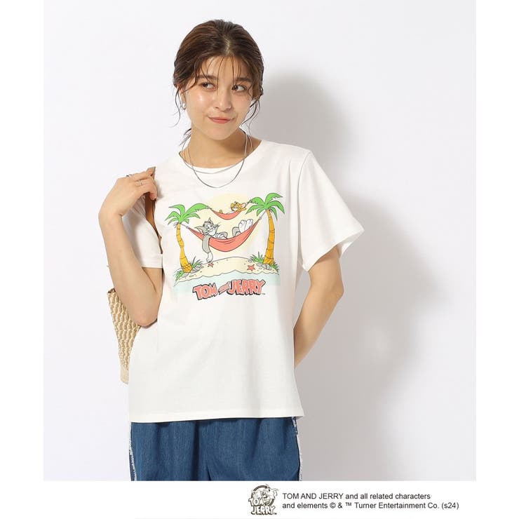 【TOM and JERRY】接触冷感Tシャツ | Cutie Blonde | 詳細画像5 