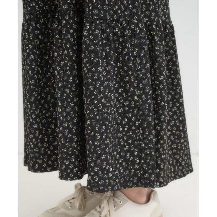 【2WAY】肩紐が取り外しできる シャーリングワンピース | Cutie Blonde | 詳細画像22 