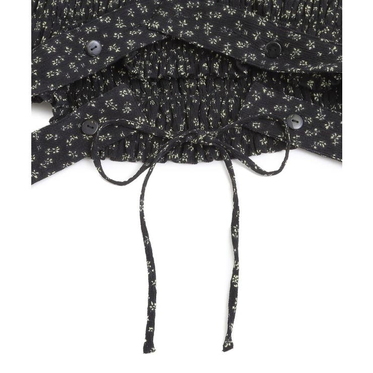 【2WAY】肩紐が取り外しできる シャーリングワンピース | Cutie Blonde | 詳細画像23 