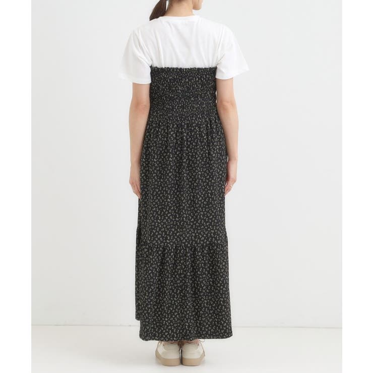 【2WAY】肩紐が取り外しできる シャーリングワンピース | Cutie Blonde | 詳細画像27 