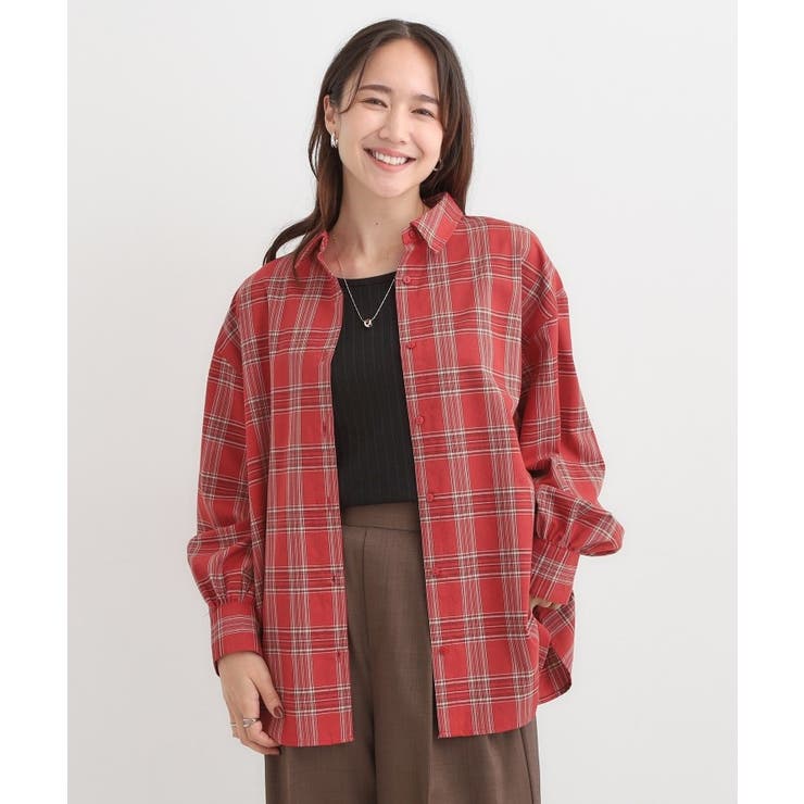 【着丈選べる】オーバーサイズのチェックシャツ | Cutie Blonde | 詳細画像22 