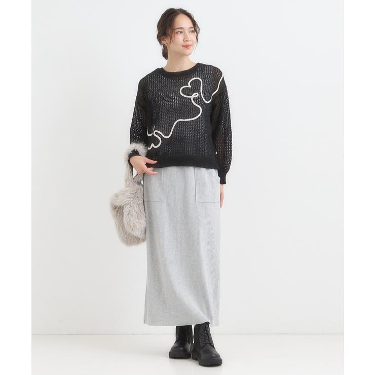 コード刺繍アソートメッシュカーディガン | Cutie Blonde | 詳細画像13 