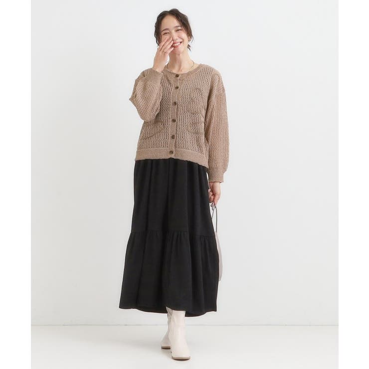 コード刺繍アソートメッシュカーディガン | Cutie Blonde | 詳細画像19 