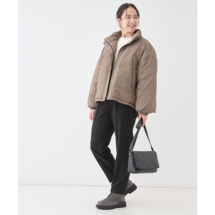 【撥水/あったか】たっぷり着られる 中綿モンスターショートコート | Cutie Blonde | 詳細画像15 