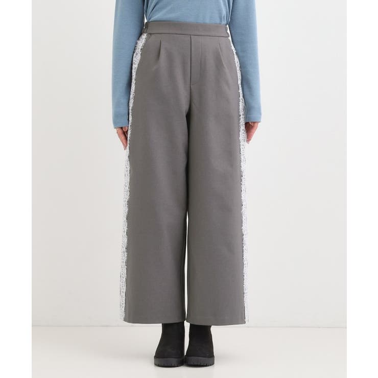 サイドレースワイドパンツ | Cutie Blonde | 詳細画像9 