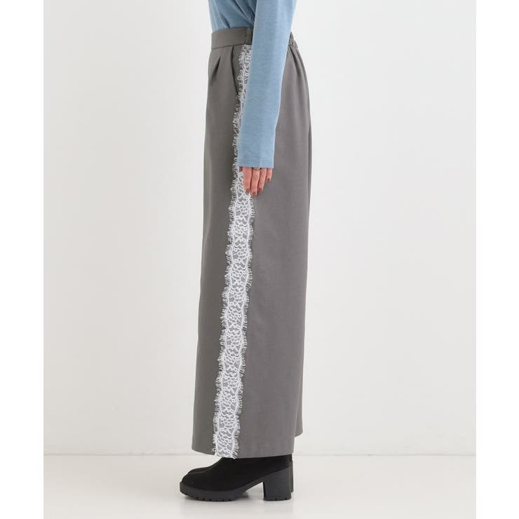 サイドレースワイドパンツ | Cutie Blonde | 詳細画像10 