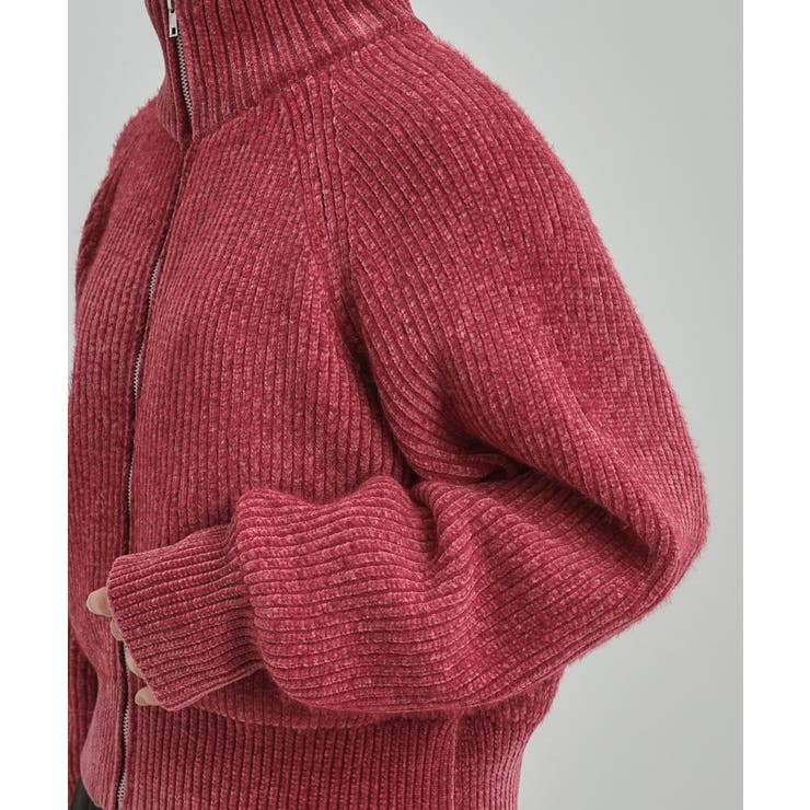 大人カジュアルスタイルに フェザーストライプモールブルゾン | Cutie Blonde | 詳細画像17 