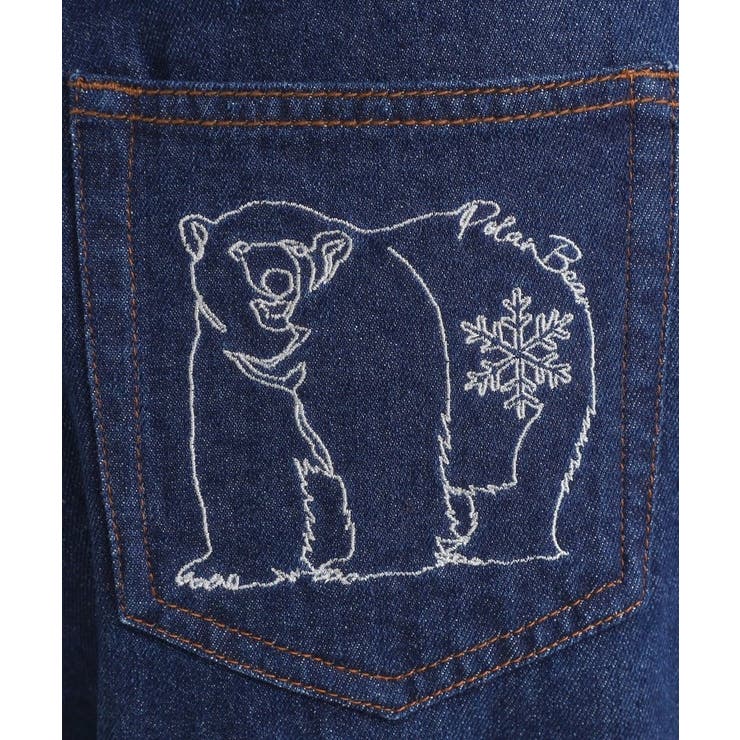 【旭山動物園応援商品】ポケット刺繍デニム | Cutie Blonde | 詳細画像8 