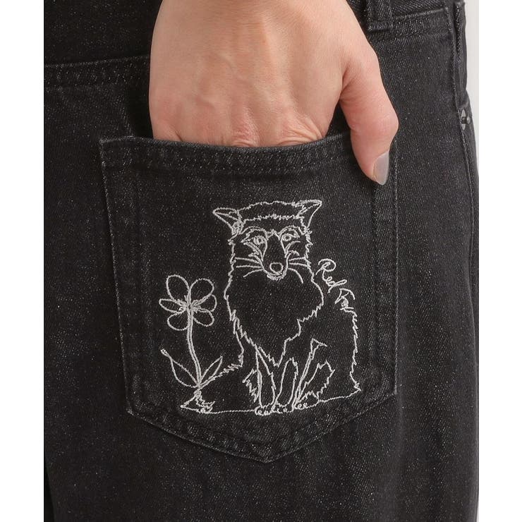 【旭山動物園応援商品】ポケット刺繍デニム | Cutie Blonde | 詳細画像15 