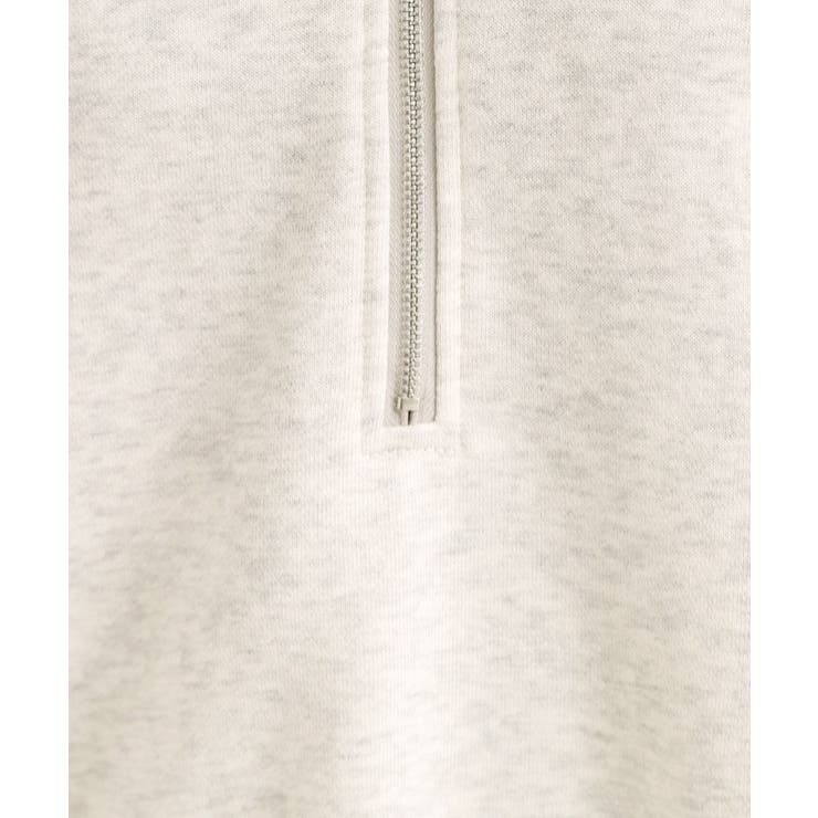 8色の選べる楽しさ ハーフジップ オーバーサイズスウェット | Cutie Blonde | 詳細画像4 