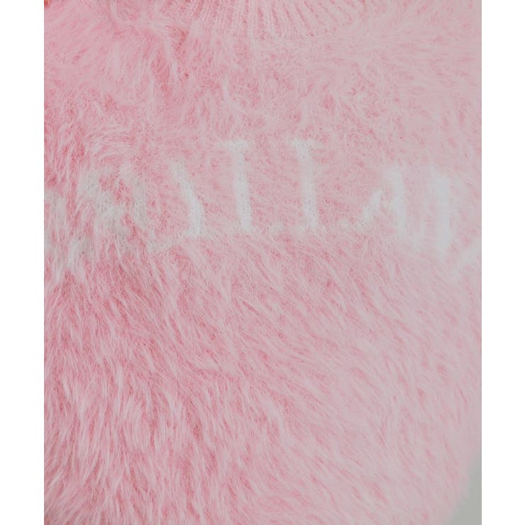 ふんわり柔らか ロゴフェザーニット | Cutie Blonde | 詳細画像20 