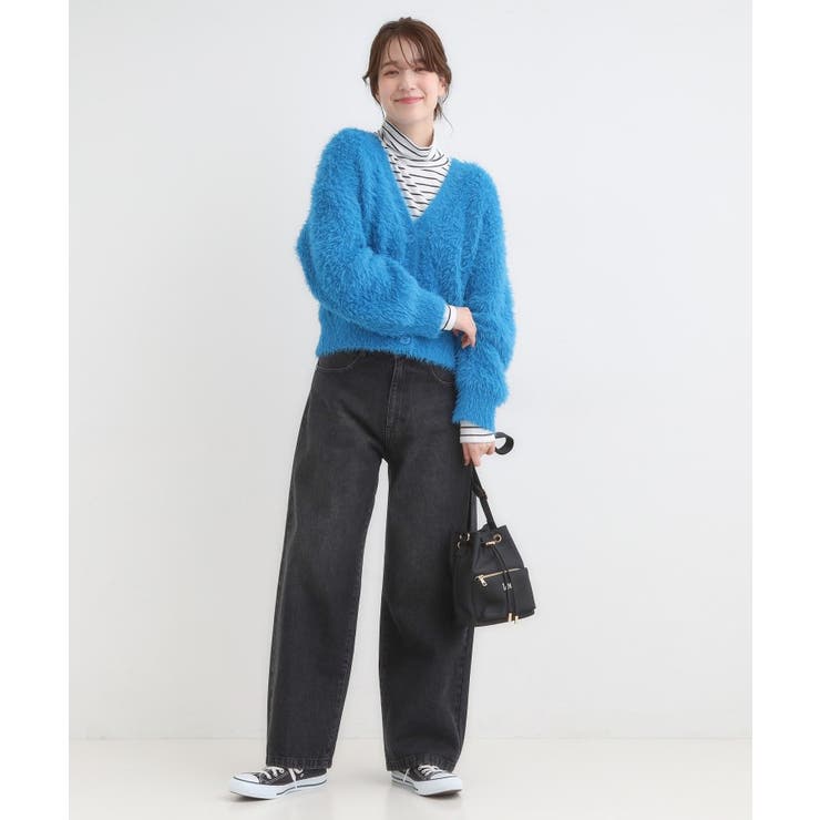 フェザーVネックカーディガン | Cutie Blonde | 詳細画像19 