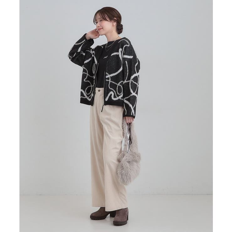 コーデュロイ ワイドストレートパンツ | Cutie Blonde | 詳細画像3 