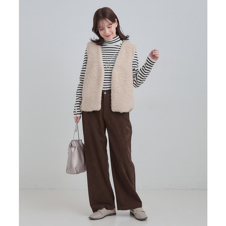 コーデュロイ ワイドストレートパンツ | Cutie Blonde | 詳細画像11 