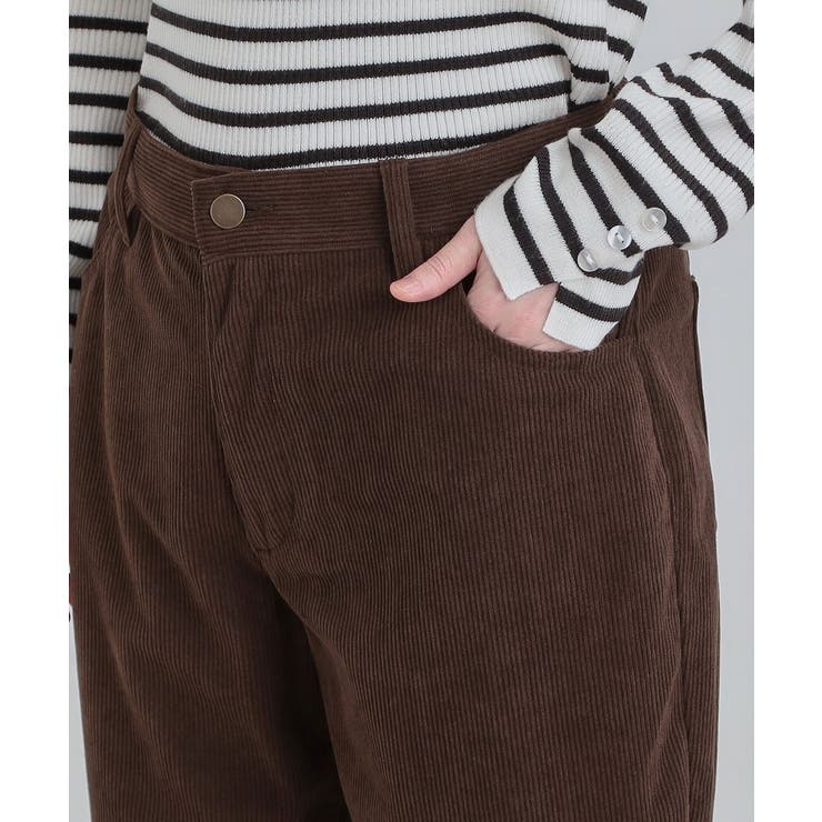 コーデュロイ ワイドストレートパンツ | Cutie Blonde | 詳細画像19 