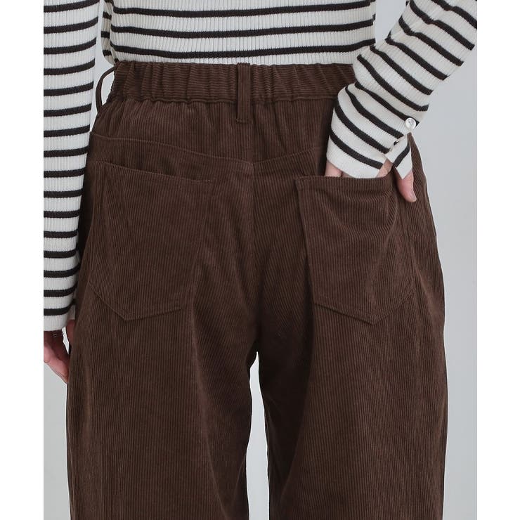コーデュロイ ワイドストレートパンツ | Cutie Blonde | 詳細画像18 