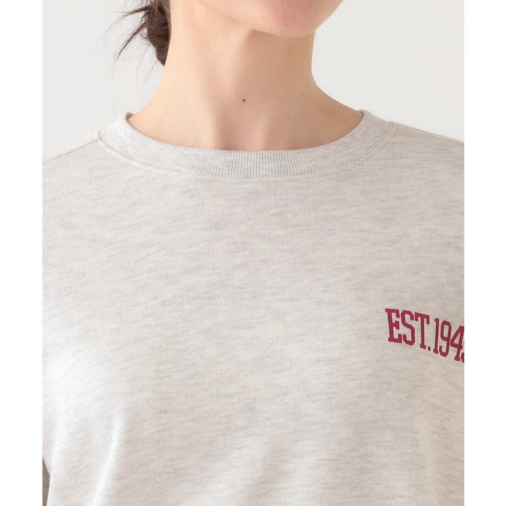 オーバーサイズで抜け感をプラス バックプリントスウェット | Cutie Blonde | 詳細画像16 