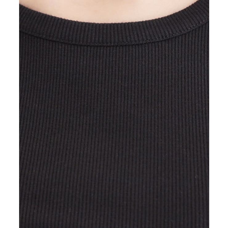 【S-LL】2WAYネック リブタンクトップ | Cutie Blonde | 詳細画像7 