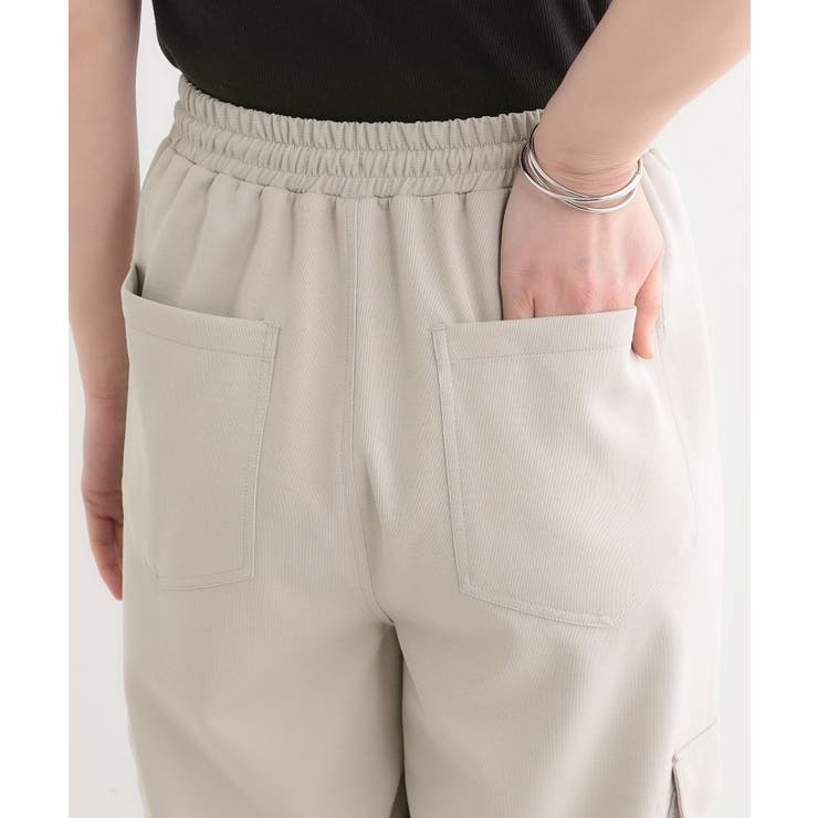 【洗える/S-LL】やわらかジョガーカーゴパンツ | Cutie Blonde | 詳細画像14 
