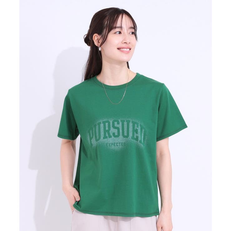 【洗える/S-LL】選べる3柄 ベーシックプリントTシャツ | Cutie Blonde | 詳細画像1 