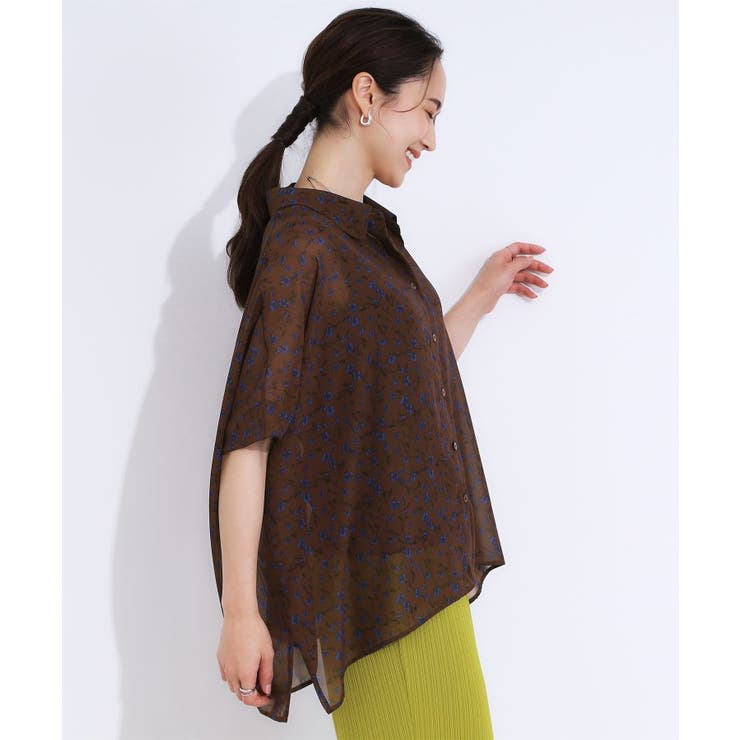 大人のシアー感 ゆるさらポンチョシャツ | Cutie Blonde | 詳細画像22 